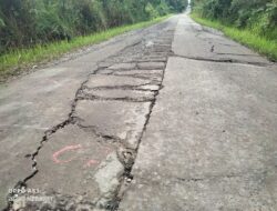 Diprediksi Paling Lama Setahun Lagi, Jalan Jeramba Besi Akan Hancur Jika Tidak diperbaiki