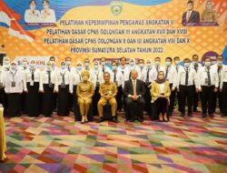 Sekda Sumsel SA Supriono  Buka Pelatihan Dasar CPNS Sumsel