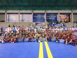 Komandan Lanud SMH l Menutup Secara Resmi Kejuaraan Futsal Danlanud Cup 2025 Tingkat SMA/SMK dan MA se-Kota Palembang