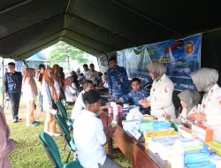 Lanud Sri Mulyono Herlambang Gelar Pengobatan Gratis Dalam Rangka Peringatan HUT Ke-80 TNI Tahun 2025