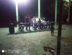 Dihadapan Masyarakat Lunas Jaya, Kades Mengaku Salah dan Siap Kembalikan Sembako 