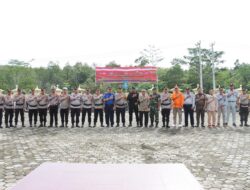 Apel Persiapan Operasi LIlin, Ini Yang disampaikan Kapolres PALI