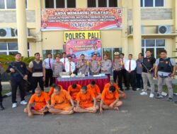 Di Akhir Tahun Polres Pali Menggelar Konferensi Tindak Pidana, Apa Saja Kasusnya