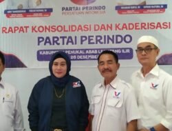 DPD Partai Perindo Pali Menggelar Rapat konsilidasi Dan Kaderisasi, Ini Pembahasannya