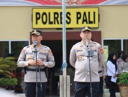 Pisah Sambut Kapolres Pali Diwarnai Derai Air Mata Dan Penuh Rasa Haru