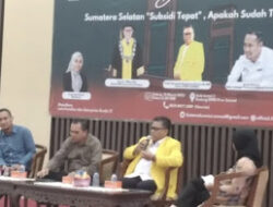 Wakil Ketua DPRD Provinsi Sumsel Ingatkan Kecurangan BBM Dalam Diskusi Bersama Alumni UI