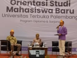 Ketua DPRD Sumsel Jadi Narasumber Orientasi Studi Mahasiswa Baru UT Palembang