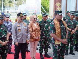 Ketua DPRD Sumsel Sambut Rombongan Panglima TNI Laksamana Yudo Margono