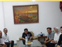 Efran, Ketua Terpilih IWO Sumsel, Temui Gubernur Sumsel, Ada Apa?