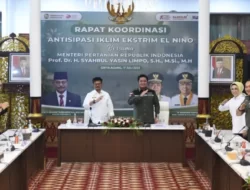 Ketua DPRD Sumsel Hadiri Rakor Antisipasi Iklim Ekstrim El Nino Bersama Menteri Pertanian RI