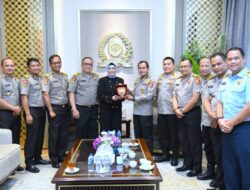 Ketua DPRD Sumsel Menerima Audiensi Peserta Didik Sespimti Polri