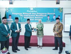 Ketua DPRD Sumsel Hadiri Pelantikan Pengurus Al Jamiatul Washliyah