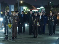 Ketua DPRD Provinsi Sumsel Bersama Forkopimda Provinsi Sumsel Laksanakan Apel Kehormatan Dan Renungan Suci