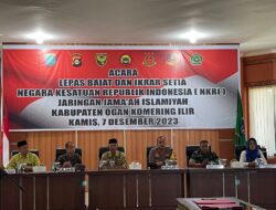 DitIntelkam Polda Sumsel, Sat Intelkam Polres OKI, Satgaswil Sumsel Densus 88 AT Polri Dan Pemkab OKI Melakukan Cabut Bai’at Pada Masyarakat OKI