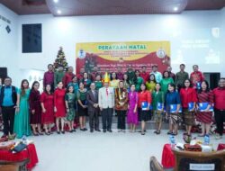 Ketua DPRD Sumsel Hadiri Perayaan Natal BNKP Dan HIMNI