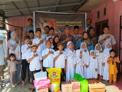 Polda Sumsel Peduli Yatim Piatu, DirIntelkam Salurkan Bantuan ke Panti Miftahul Ilmi