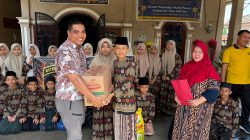 HUT Bhayangkara ke 80, Polda Sumsel Wujudkan Pengabdian Lewat Bantuan Sembako untuk Anak Panti