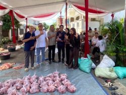 Idul Adha 1447 H, Fauzi Amro dan Firmansyah bersama Ali Subro Salurkan 7 Sapi Kurban
