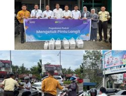 Pegadaian Kanwil III Sumbagsel Salurkan Ratusan Paket Bantuan Melalui Program Mengetuk Pintu Langit