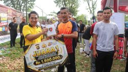 HUT Bhayangkara ke 80, Polda Sumsel Perkuat Soliditas Lewat Lomba Bakiak