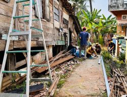Kapolri Mulai Proses Bedah Rumah Guru Ngaji asal Kota Palembang