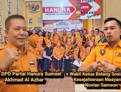 Bersama Jajaran, Ketua DPD Hanura Sumsel Hadiri Peresmian Kantor DPC Hanura OKU